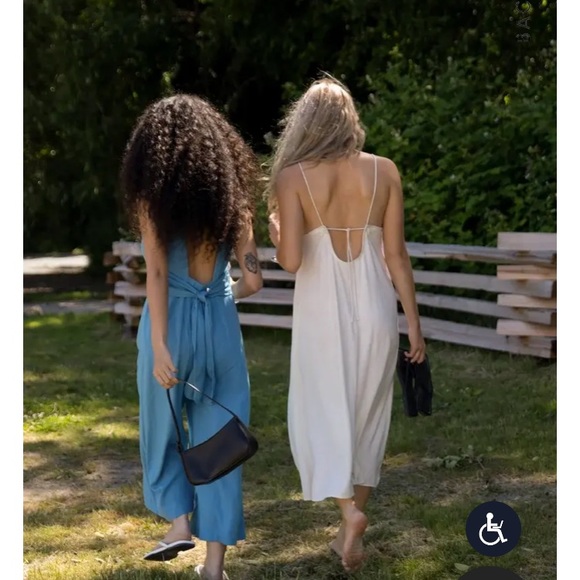 OAK + FORT Linen Blend Jumpsuit XS - Picture 2 of 9